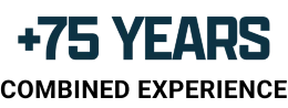 75+ years of combined experience